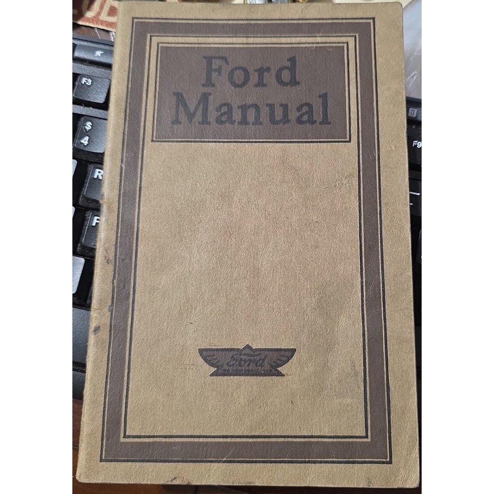 Vintage Ford Manual For Owners and Operators of Ford Cars 1920s‎ 1930s